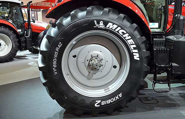 Michelin Showcases New Agriculture/Construction Tires